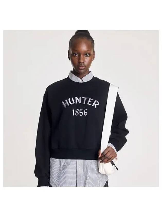 1865 Logo Sweatshirt Black HBW0004AMZBLK - HUNTER - BALAAN 1