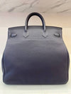 Bulkin 40 HAC Ota Croix Blue Patterned Silver Togo USED - HERMES - BALAAN 4