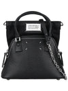 5AC Classique Micro Tote Bag Black - MAISON MARGIELA - BALAAN 4