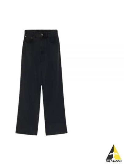 Le De Nimes Large Straight Jeans Black - JACQUEMUS - BALAAN 2