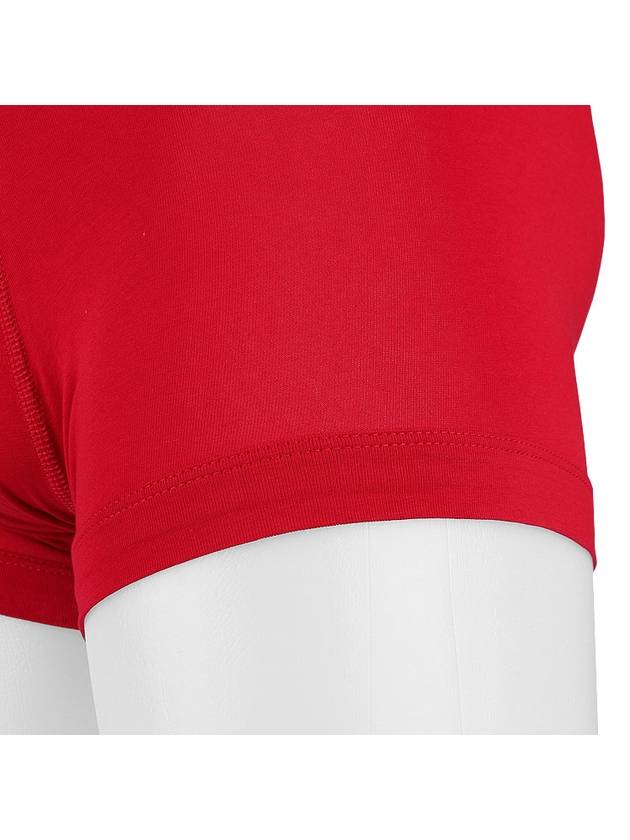 Men's Logo Trunk Briefs Red - EMPORIO ARMANI - BALAAN 8