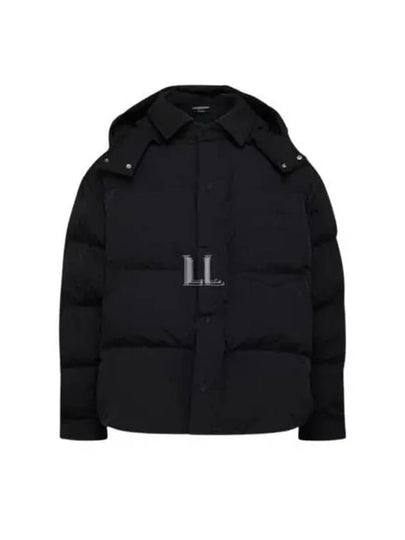 La Doudoune Chemise Zip-up Snap Button Puff Parka Black - JACQUEMUS - BALAAN 2