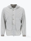 Flatt Nylon Goggle Over Long Sleeve Shirt Grey - CP COMPANY - BALAAN 2