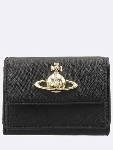 black half wallet - VIVIENNE WESTWOOD - BALAAN 1