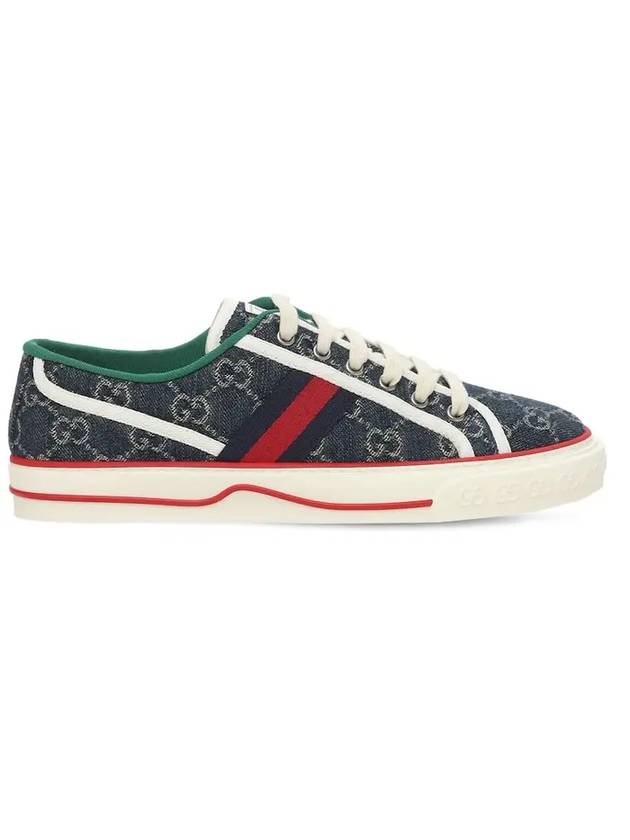 Tennis 1977 Low Top Sneakers Blue Red - GUCCI - BALAAN 1