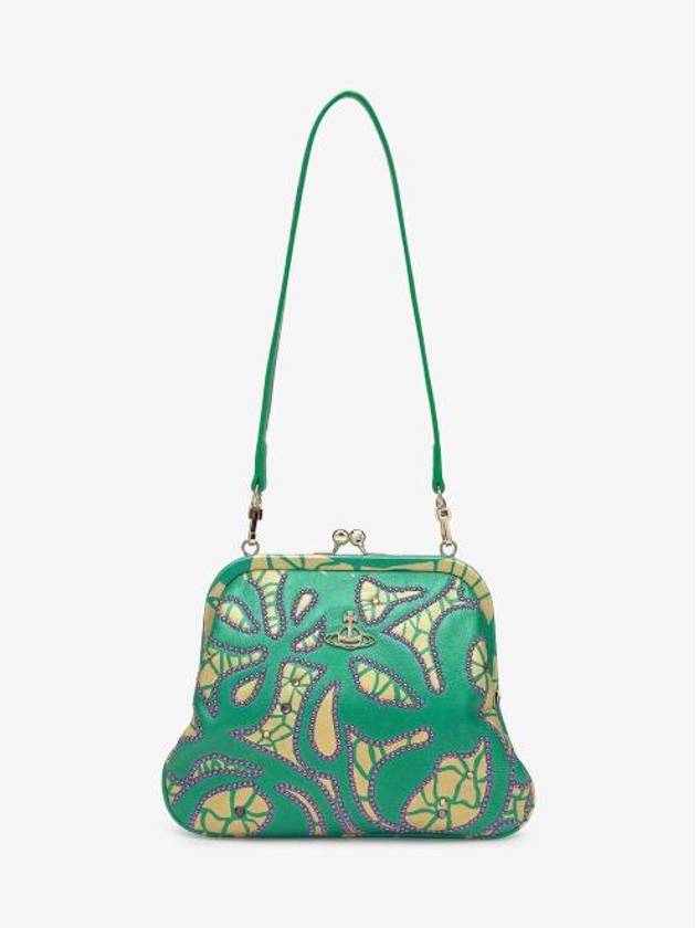 Logo Clutch Bag Green - VIVIENNE WESTWOOD - BALAAN 2