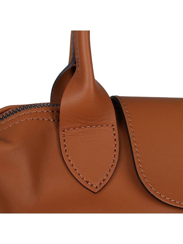 Le Pliage Xtra Leather Tote Bag Brown - LONGCHAMP - BALAAN 11