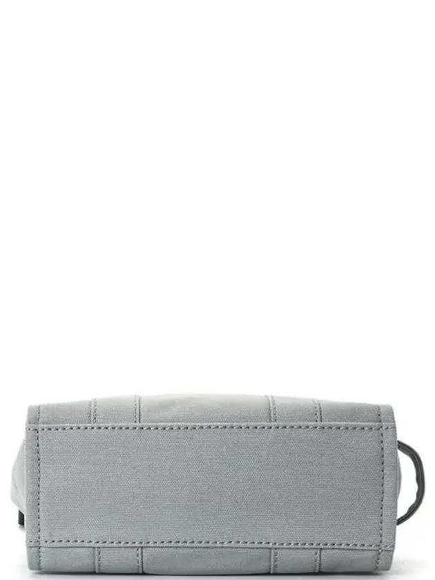 Logo Canvas Small Tote Bag Grey - MARC JACOBS - BALAAN 5