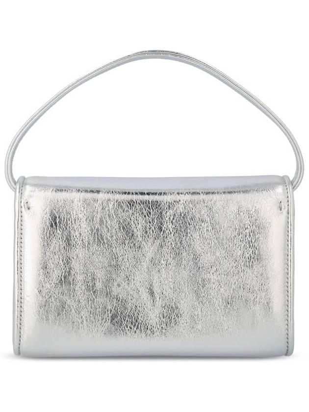 Pilgrim Micro Leather Tote Bag Silver - ROGER VIVIER - BALAAN 3