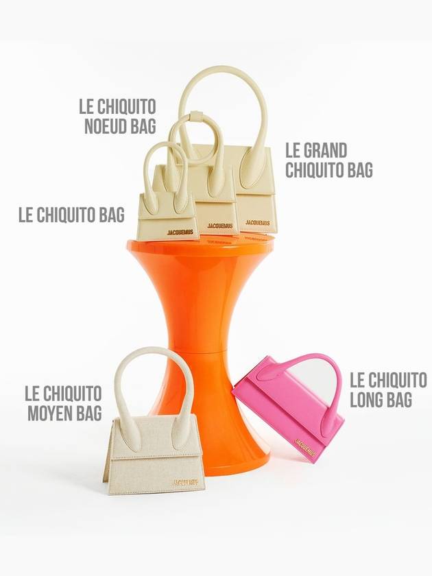 Le Chiquito Moyen Bag - Jacquemus - White - Leather - JACQUEMUS - BALAAN 5