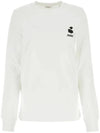 Women's Gabby Logo Print Long Sleeve T-Shirt White - ISABEL MARANT - BALAAN 3