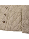 Diamond Quilted Thermoregulated Jacket New Chino Beige - BURBERRY - BALAAN 7