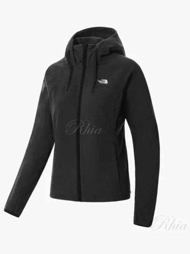 Women's Homesafe Full Zip Fleece Hoodie Black - THE NORTH FACE - BALAAN 2