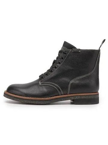 Tumbled leather boots black - POLO RALPH LAUREN - BALAAN 1