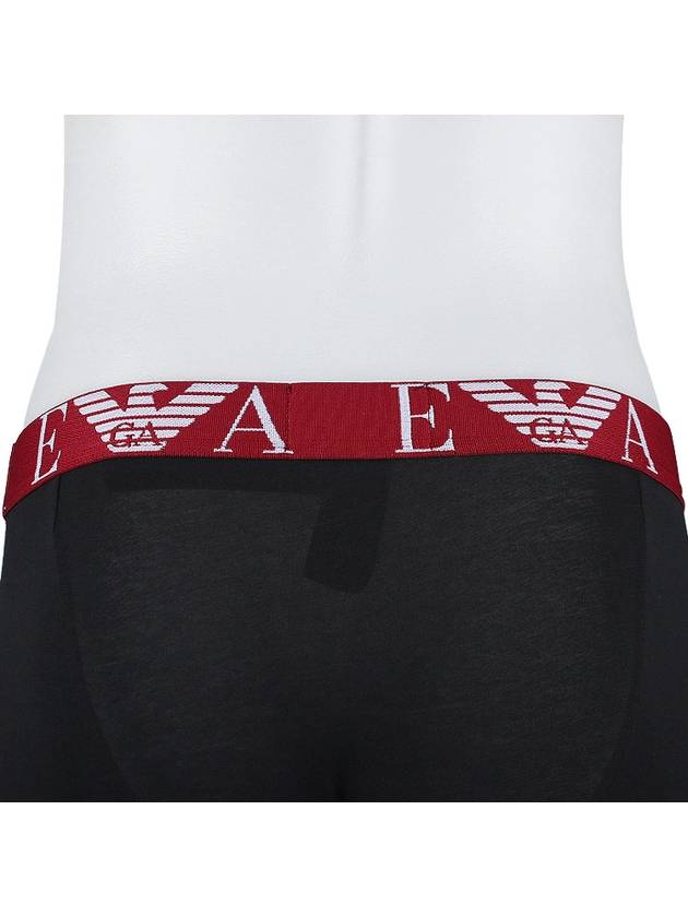 Logo Band Briefs 3 Pack Black - EMPORIO ARMANI - BALAAN 10