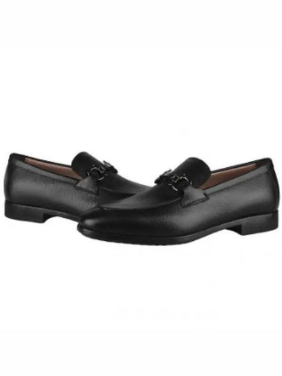 Men's Gancini Loafer Black - SALVATORE FERRAGAMO - BALAAN 2