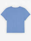 Baby Fox Patch Baby Short Sleeve T-Shirt Blue - MAISON KITSUNE - BALAAN 3