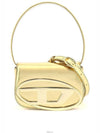 1DR Iconic Mirror Leather Shoulder Bag Gold - DIESEL - BALAAN 2