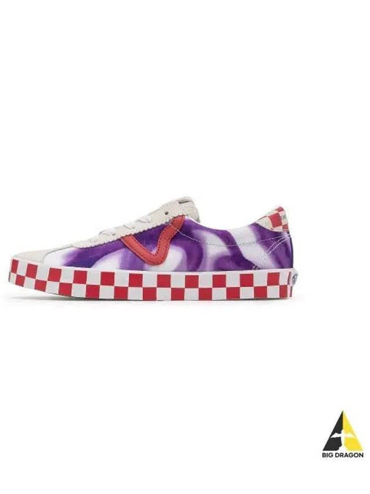 The Museum Visitor Sports Low White Purple VN000D09WHP1 - VANS - BALAAN 1