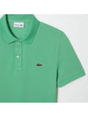 Slim Fit Short Sleeve Polo Shirt Green - LACOSTE - BALAAN 6