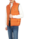 Loom Woven Chambers Recycled Nylon Down Padding Vest Orange - STONE ISLAND - BALAAN 7