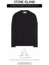 Wappen Patch Crew Neck Knit Top Black - STONE ISLAND - BALAAN 3