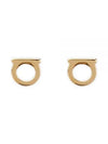 Gancini Small Earrings Gold - SALVATORE FERRAGAMO - BALAAN 2