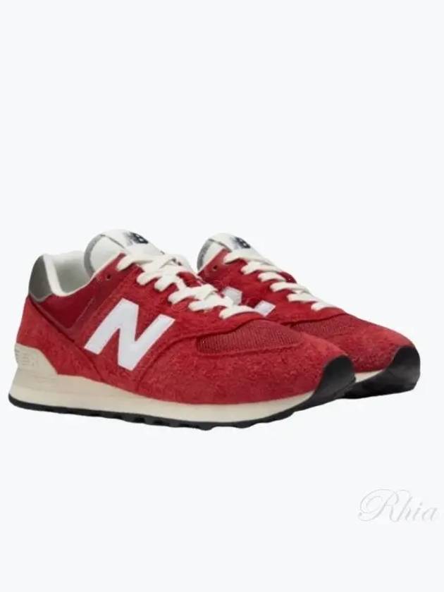 574 Low Top Sneakers Heritage Varsity Red - NEW BALANCE - BALAAN 2