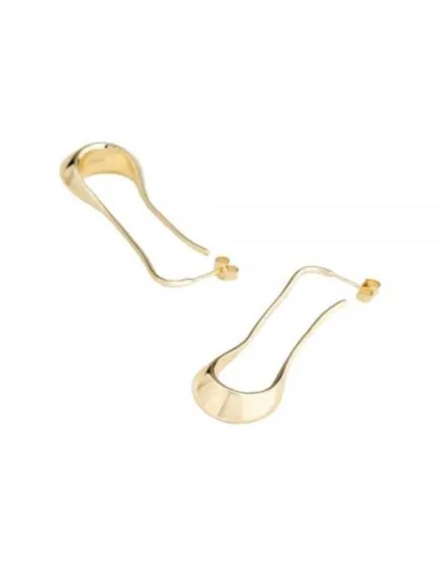 Short Drop Earrings Gold - LEMAIRE - BALAAN 2