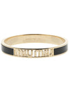 Enamel Metal Bracelet Black - MIU MIU - BALAAN 3