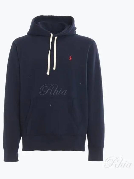 Embroidered Logo Pony Hoodie Navy - POLO RALPH LAUREN - BALAAN 2