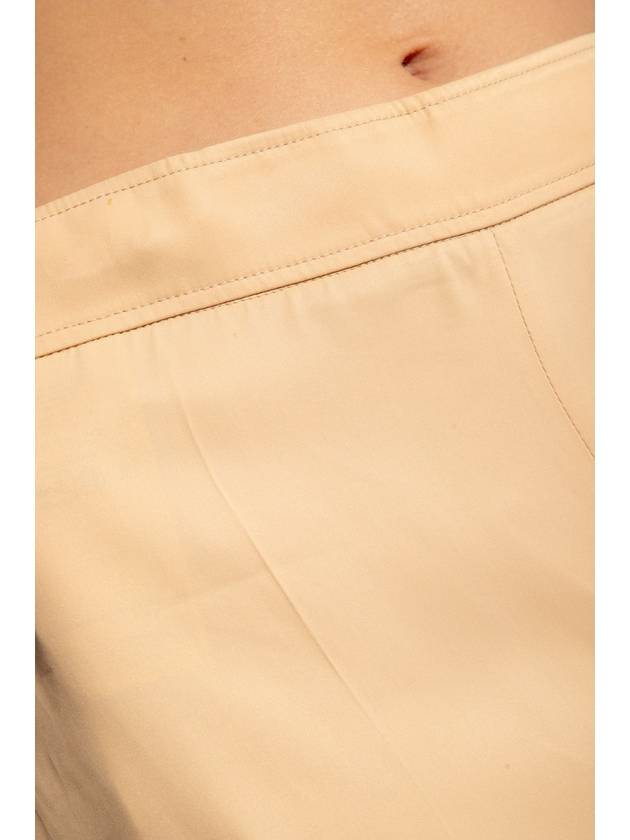 JIL SANDER Wide Leg Trousers, Women's, Beige - JIL SANDER - BALAAN 5