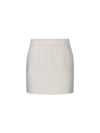 Onagro Mini A Line Skirt White - MAX MARA - BALAAN 1