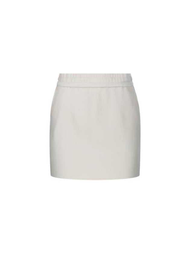 Onagro Mini A Line Skirt White - MAX MARA - BALAAN 1