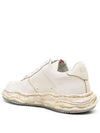 24SS WAYNE OG sole leather low top sneakers A12FW715 WHITE - MIHARA YASUHIRO - BALAAN 3
