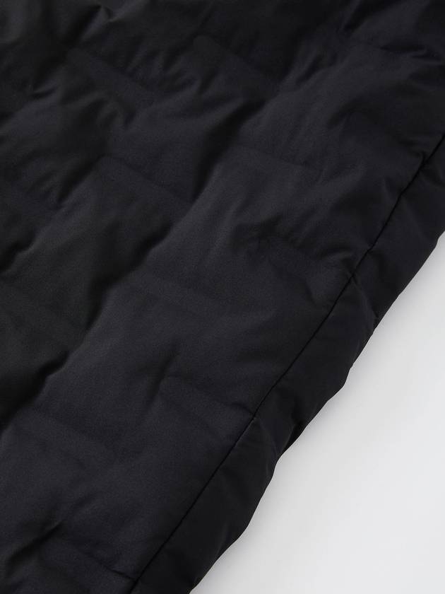 Quilted Duck Down Jogger Straight Pants Black - IKALOOOK - BALAAN 10