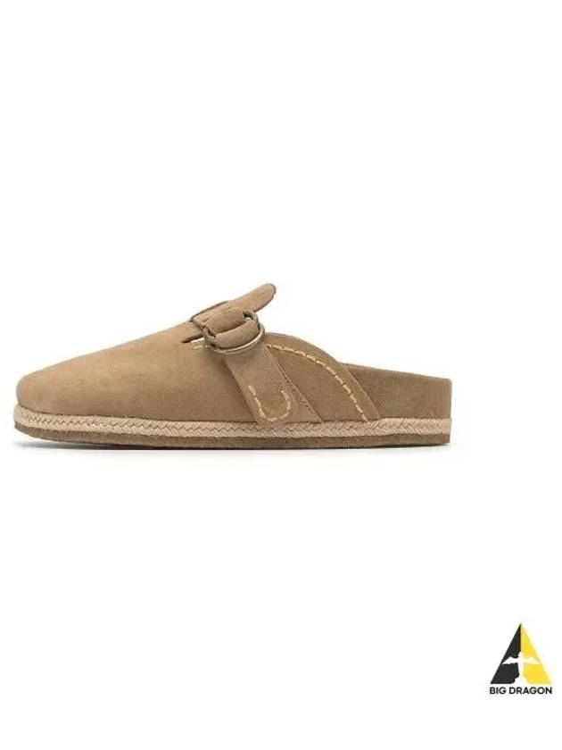 Turbach suede clog sandals beige - POLO RALPH LAUREN - BALAAN 1