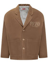 Archive 1970 Embroidered Workwear Jacket Brown - KENZO - BALAAN 2