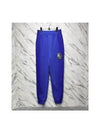 A COLD WALL Men s Blue Foil Grid Track Sweatpants AC223MPT131I - A-COLD-WALL - BALAAN 4