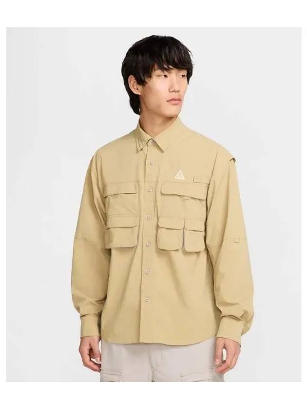 ACG Dri-FIT ADV Long Sleeve Shirt Beige - NIKE - BALAAN 2