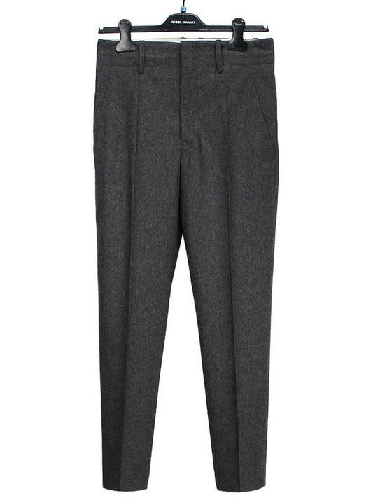 Isabel Marant NILOAH Pants PA1962 02AN ANTHRACITE IMA174an - ISABEL MARANT - BALAAN 1