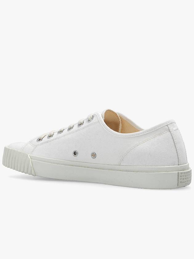 Tabi Cotton Low Top Sneakers White - MAISON MARGIELA - BALAAN 6