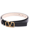 Women s V Logo Signature Double sided Belt 5W2T0S12 ZFR L60 24F - VALENTINO - BALAAN 3