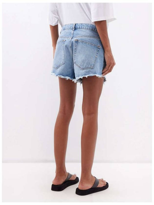 Organic Denim Women s Shorts DN3020 - RAEY - BALAAN 2