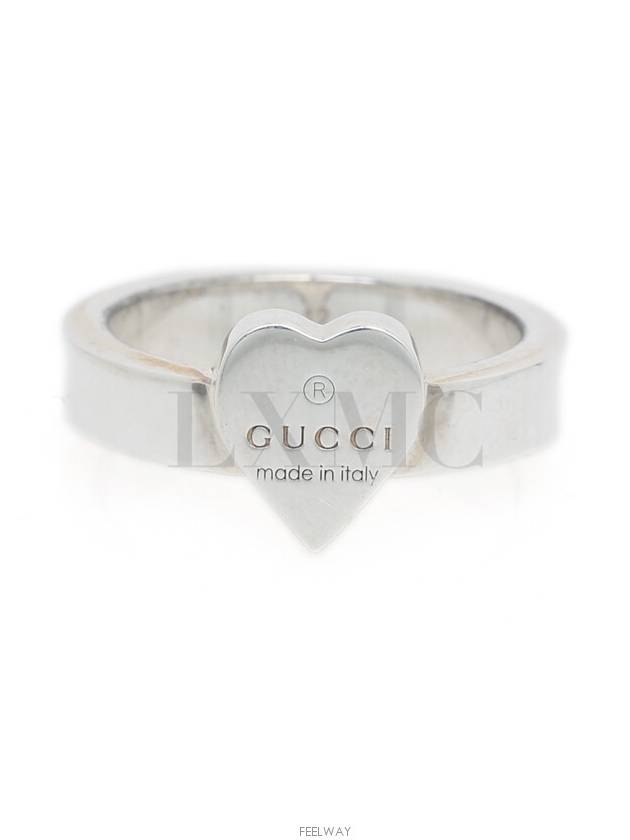 Trademark Silver Heart Ring No 12 223867 - GUCCI - BALAAN 1