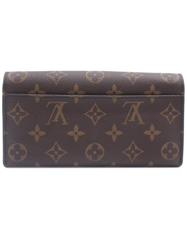 Women s Louis Vuitton M60531 Monogram Canvas Envelope Sarah Wallet Long gt Gangbuk used luxury goods - LOUIS VUITTON - BALAAN 5