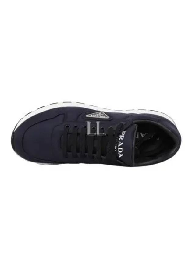 Prax 1 Re-Nylon Low Top Sneakers Blue - PRADA - BALAAN 2