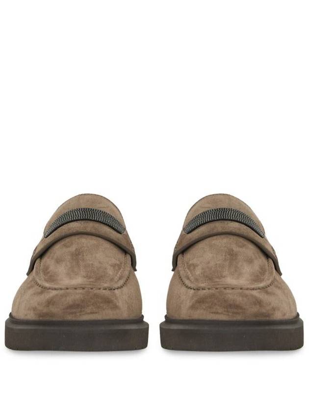 Brunello Cucinelli Suede "Penny" Loafer - BRUNELLO CUCINELLI - BALAAN 4