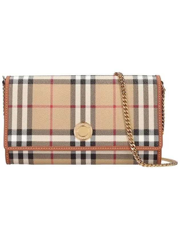 Vintage Check Chain Mini Cross Bag Archive Beige - BURBERRY - BALAAN 3