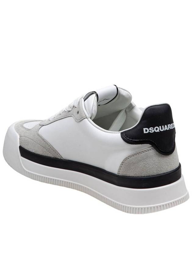 DSQUARED2 Leather Sneakers - DSQUARED2 - BALAAN 4